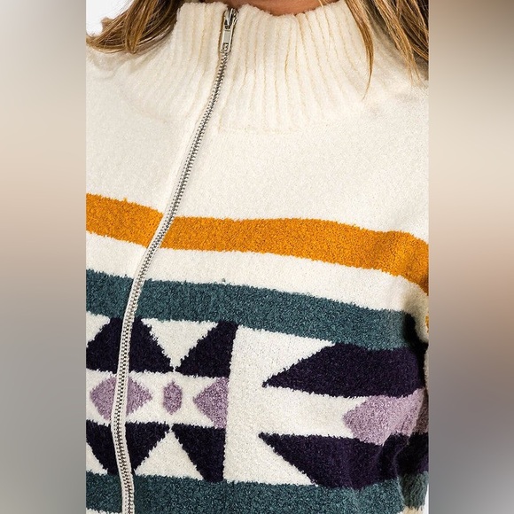 💠NWT Very Pendleton Sweater Jacket - Picture 3 of 6